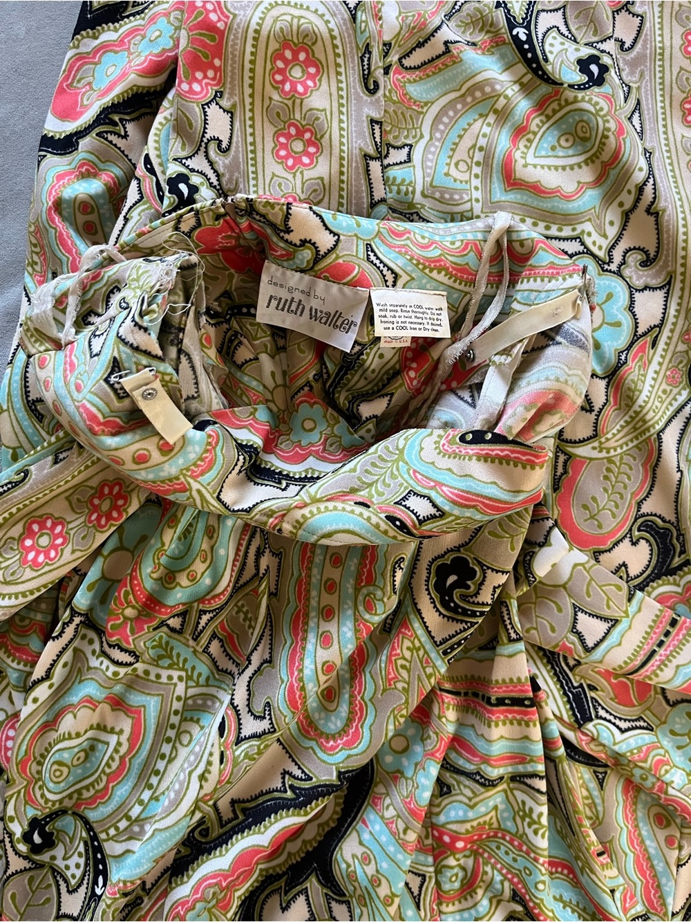 VTG Ruth Walter Maxi Dress - Picture 5 of 10